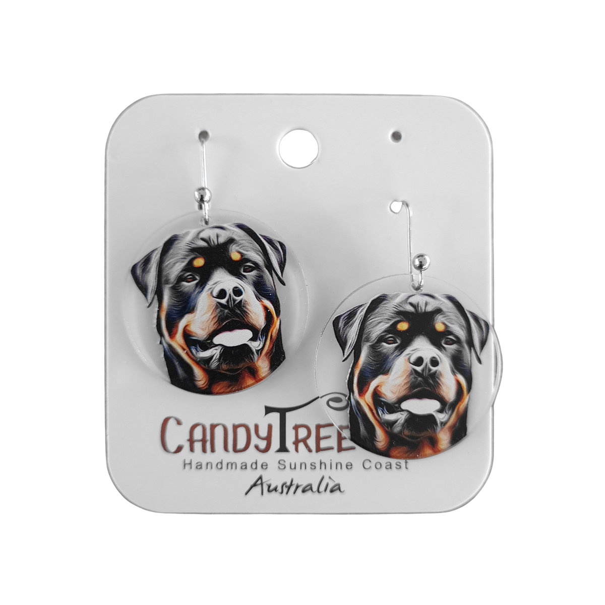 Acrylic Dangle Rottweiler – Candy Tree